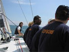 ADEC Preview crew at cowes